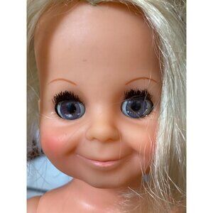 VTG Crissy Cousin VELVET Doll 1960 Ideal Toy Corp 1969 Blonde Retractable Hair